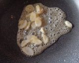 ツナと小松菜の麺つゆガリバタパスタ作り方3写真