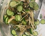 ザクザク食感　ハモ皮のクリームチーズ作り方4写真