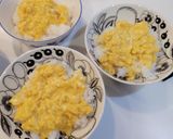 そぼろとトロトロ玉子の二色丼作り方3写真