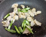 ささみとアスパラのトマトパスタ作り方3写真