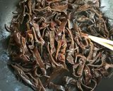 生きくらげ　コリコリ中華炒め作り方3写真