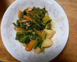 チンゲン菜のあんかけいため作り方5写真