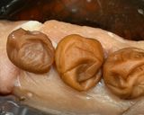 鶏肉と梅と塩昆布の炊き込みごはん作り方3写真
