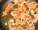 キャベツ豚こまピーマンの味噌炒め作り方3写真