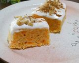 ギルトフリー♪米粉＆ノンオイルキャロットケーキ🥕作り方9写真