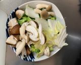 お一人様梅ウスタークリーム味豆腐野菜炒め作り方9写真