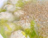 シンプル鶏肉団子鍋作り方7写真