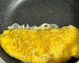 外カリ中トロのチーズオムレツ作り方4写真