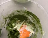 抹茶のバスクチーズ作り方2写真