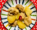 うちの味☆スタミナ確保♪鶏の甘辛中華風煮作り方55写真