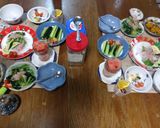 地元産のイサキのお造りにカットミニトマト作り方9写真