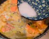 簡単なのに激ウマ♡鮭と白菜の和風ゆずクリーム煮＊作り方5写真