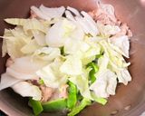 回鍋肉マヨ炒め作り方2写真