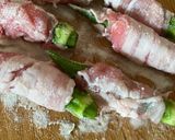 簡単オクラの肉巻き(お弁当)作り方3写真