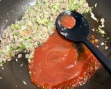 ジューシー♫豚ひき肉のオムライス作り方3写真