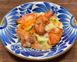 鶏もも肉と炒め野菜セットの柚子胡椒焼き作り方6写真