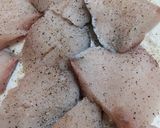 白身魚のムニエル＊シンプル＆ごま衣作り方1写真