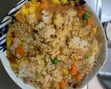 レンジ簡単中華風ヤンニョム味炒飯弁当作り方11写真