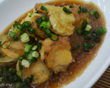 生食用　ほたてのみぞれあんかけ作り方6写真