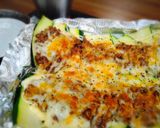 ＊ズッキーニの納豆マヨチーズ焼き＊作り方3写真