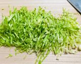 出汁味😻もやしとれんこんのお好み焼き風作り方1写真