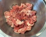 喫茶店風！豚こま肉のポークチャップ♪作り方3写真