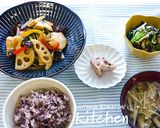 もやしときのこ入り小松菜の和えもの作り方4写真