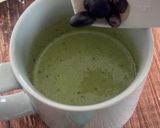 抹茶と黒豆のレンチン米粉蒸しパン作り方5写真