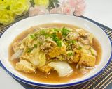 きゅうりと玉ねぎと豚しゃぶの和風ポン酢サラダ作り方9写真