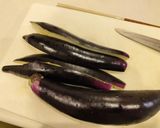 簡単！長ナスの豚肉巻き甘っタレ小僧作り方1写真