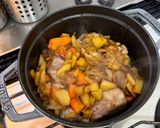 定番！とくせんりんごカレー✴︎作り方3写真