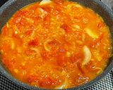 美活⭐︎アンチョビ⭐︎皮付き完熟トマトソース作り方7写真