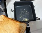 甘いホットサンド風ベーコンタマゴサンド作り方8写真