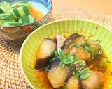 お洒落に糖質オフ#64 ナス❗️甘辛ソース作り方3写真