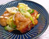 とり肉のねぎポン酢炒め作り方7写真