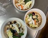 クリーミーピリ辛焼肉味豆腐入ナムル風炒煮作り方14写真