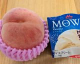 桃とアイスクリームのご褒美デザート🍑作り方1写真