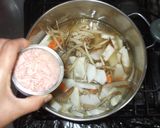 豚汁よりあっさりツナ汁♪簡単ツナ缶レシピ作り方6写真