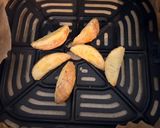 ノンフライヤーでシンプル揚げポテトお弁当作り方5写真
