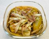 焼きなすと茗荷のおひたし作り方10写真