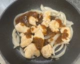 ささみと玉ねぎの醤油麹ショウガ焼き作り方6写真