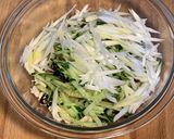 茹でささみキクラゲ中華和え✨作り方6写真