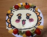 キャラクターケーキ・ちいかわ作り方8写真