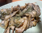 生牡蠣と舞茸のガーリック炒め作り方8写真