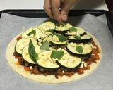 豆腐シュレッドで作るナスのボローニャピザ作り方13写真