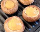 ☆しいたけのごまマヨチーズ焼き☆作り方2写真