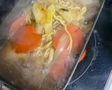 キャンプ飯！ワンポット中華あんかけ麺作り方4写真