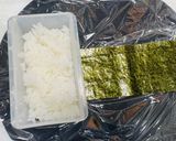 大葉と芽ネギと胡麻昆布のスパムおむすび作り方6写真