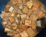 簡単夕食・作り置き★鶏もも肉ごぼう厚揚げのうま煮作り方5写真