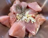 ギリシャ風マリネ　チキンと野菜とフェタ作り方3写真
